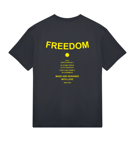 black freedom tee