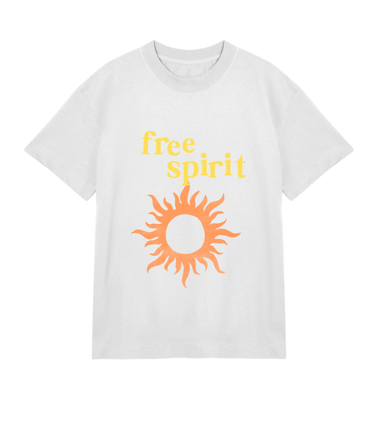 orange sun tee